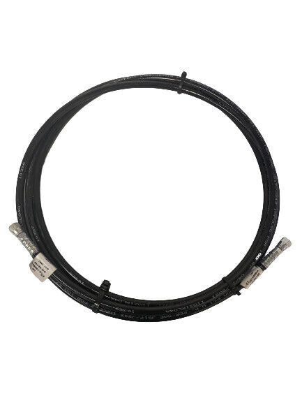 LCI 248654 Hydraulic Hose 3000 PSI #6 Flat Face ORing 3/8" Fitting - 380" Length