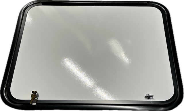 Lippert RV White Cargo Baggage Access Door 30 X 24 Camper-Motorhome