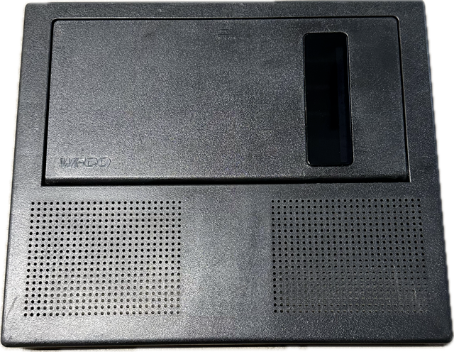 WFCO Plastic Door Assembly for WF-8955SPEC Black Model W/ Window RV-Camper