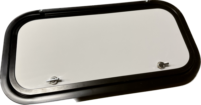 Lippert RV Light Grey Cargo Baggage Access Door 24.5 X 12 Camper-Motorhome