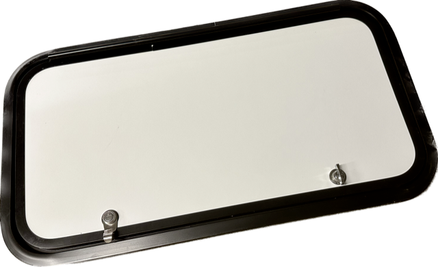 RV White Cargo Baggage Access Door 30 X 16 Camper-Motorhome