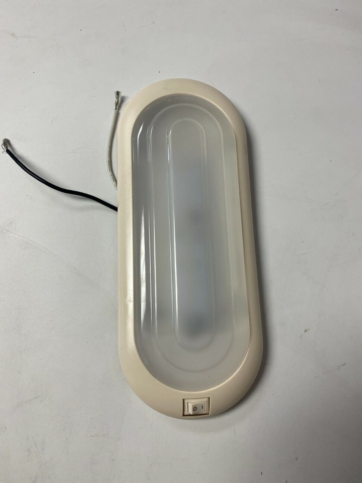 SunLink PCDS01N-085 12V 12 Diode 6W SMD LED RV Camper Interior Dome Light Cream