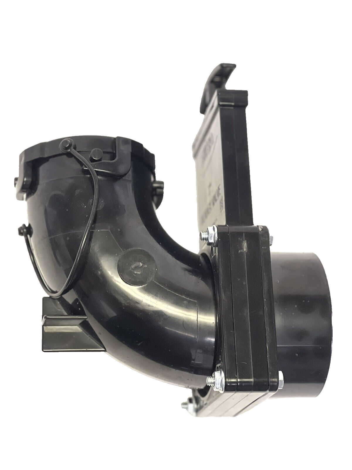 Valterra RV Waste Valve - 90-Degree Elbow - Rotating - 3" Hub to 3"