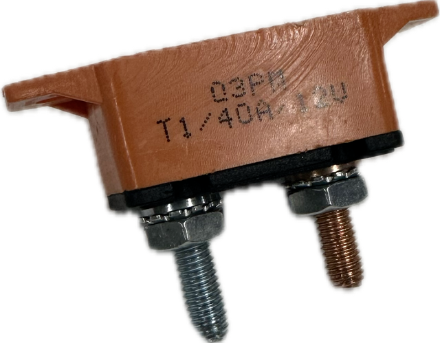 2 Pack 40 Amp Mini Breaker 12VDC 1044-8010 Camper-Motorhome-Fifth Wheel-RV