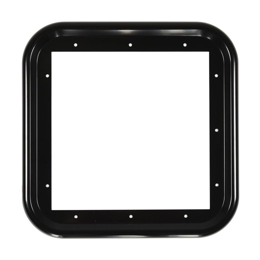 Girard RV Water Heater Small Door Trim Ring - Black 2GWHDTR-B Camper/Motorhome