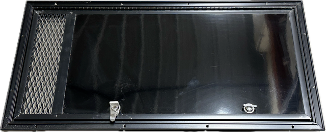 Lippert/LCI RV Black Cargo Baggage Access Door 32 X 15 Camper-Motorhome