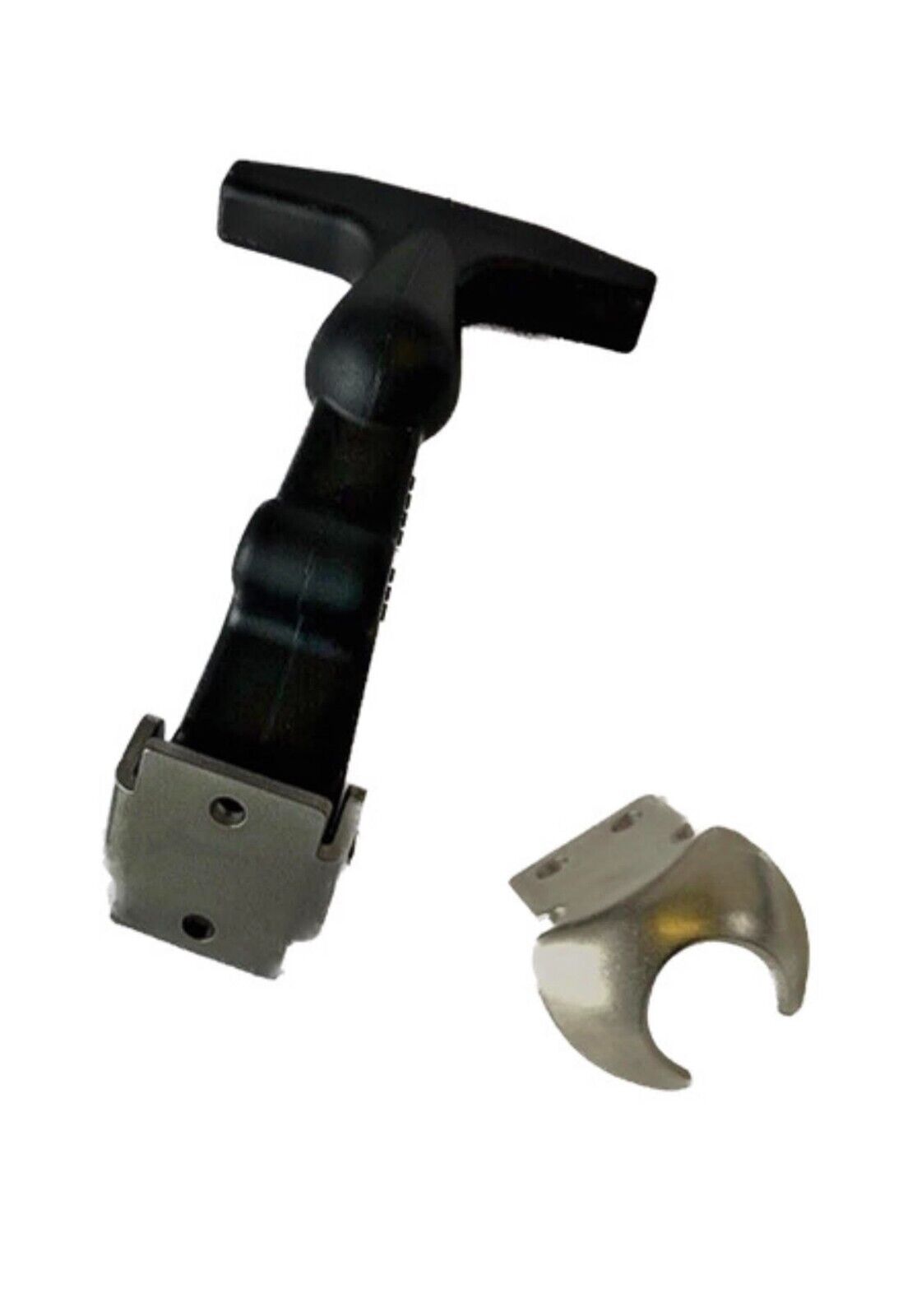 Draw Latch Rubber Black Catch/Latch Set