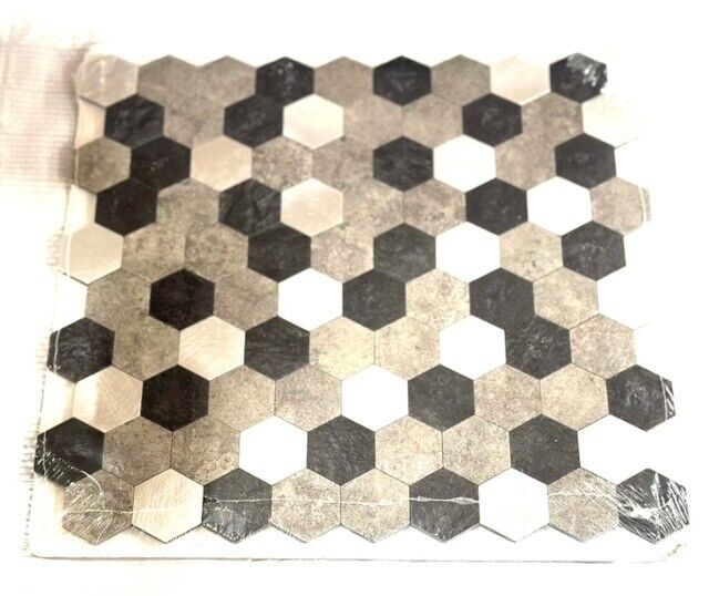 3 Pack. Peel & Stick Backsplash Kitchen Wall Decor PVC Wall Tile