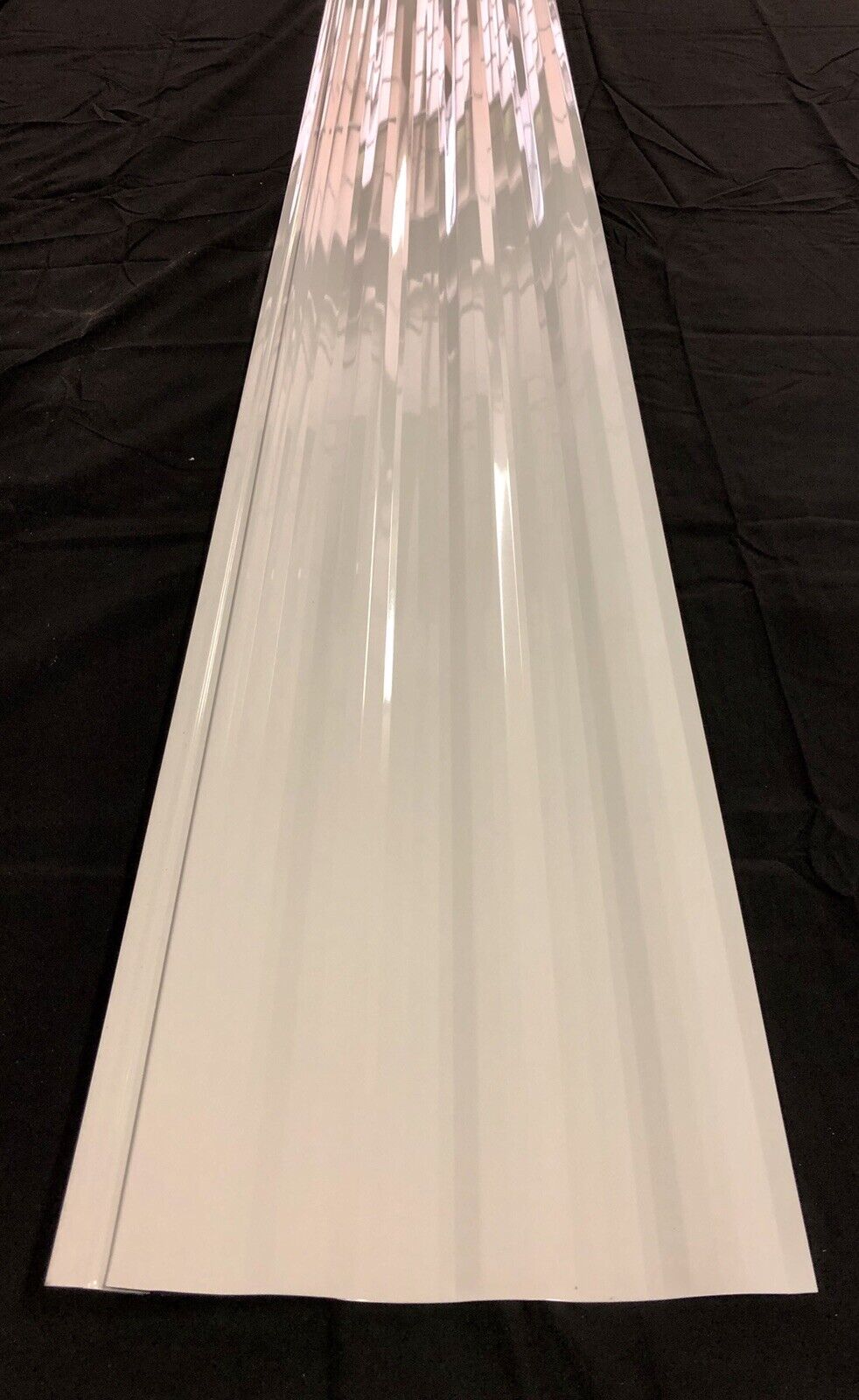 1 RV/Camper/Teardop Aluminum Tin Mesa Siding repair Polar White metal 10''x72''