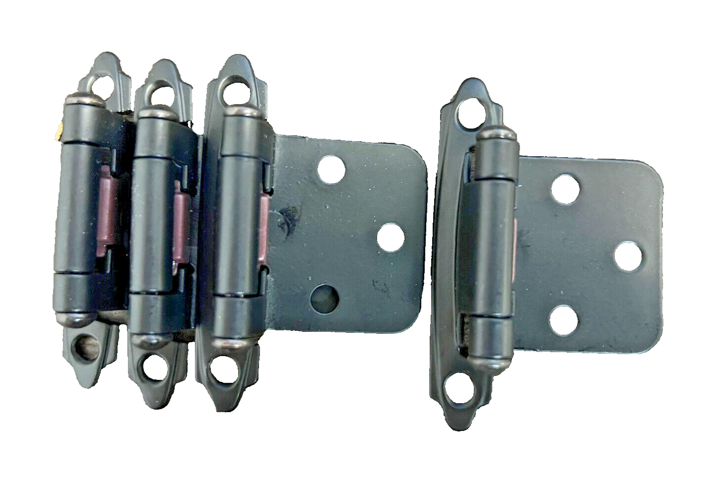 RV Cabinet Door Hinge 4 Pack Matte Black