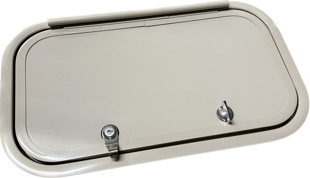 Lippert RV Beige Cargo Baggage Access Door 20 X 11 Camper-Motorhome