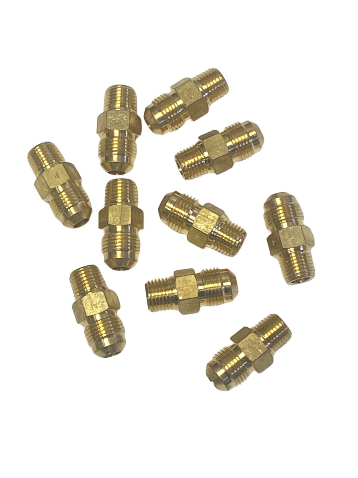 10 Pack Fairview 48-6B SAE Male Pipe 3/8 TUBE OD X 1/4 MALE PIPE