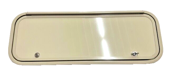 RV Tan Cargo Access Door 33.875 X 11.875