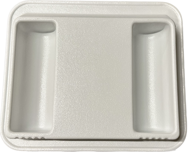 RV White Add-On Soap Dish For Face 210365 Camper-Motorhome-Travel Trailer