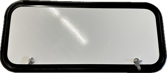 RV Alliance White Cargo Baggage Access Door Keyed 31 X 13.5 Camper-Motorhome