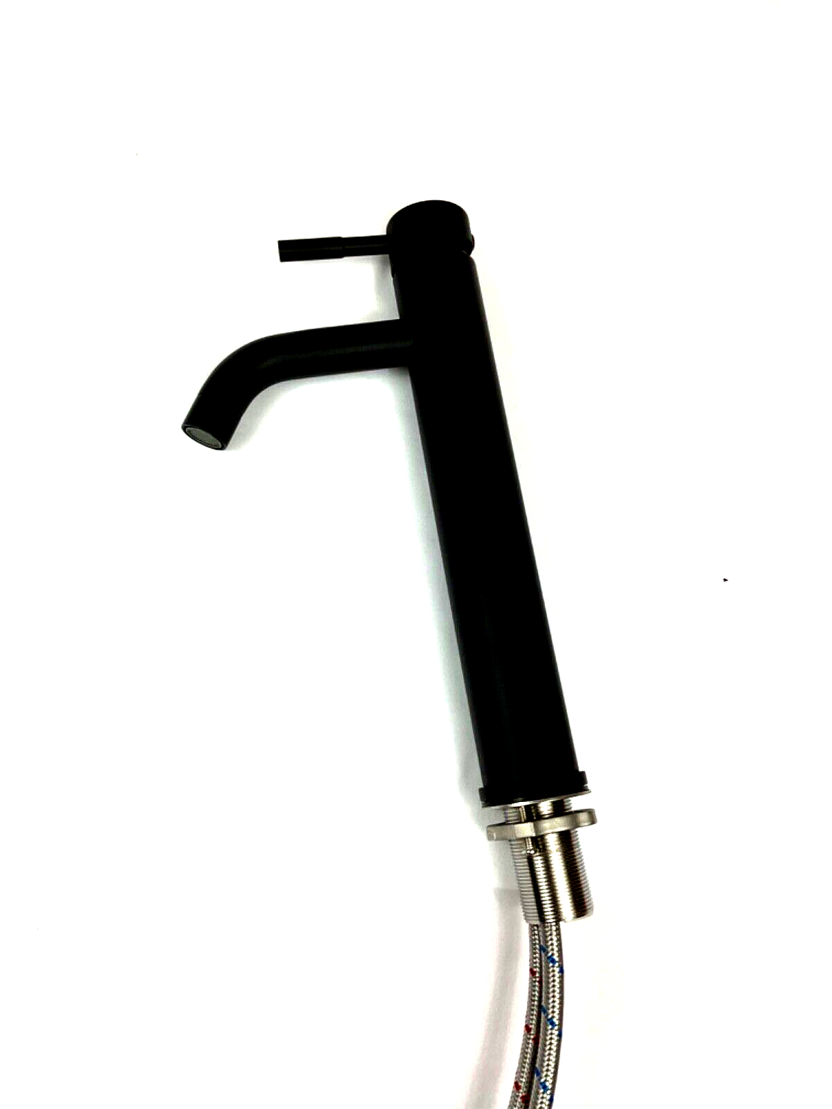 Bathroom Faucet Black Vessel Sink Faucet cUPC Certified, Single Hole 11.6" Tall