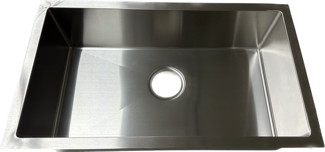 Lippert-LCI RV 27 X 16 X 7 Single/Bowl /Sink Stainless Steel Camper-Motorhome