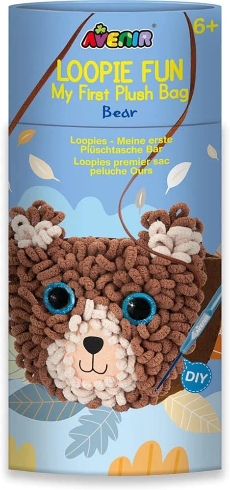 Loopie Fun Bear Bag, Multicoloured