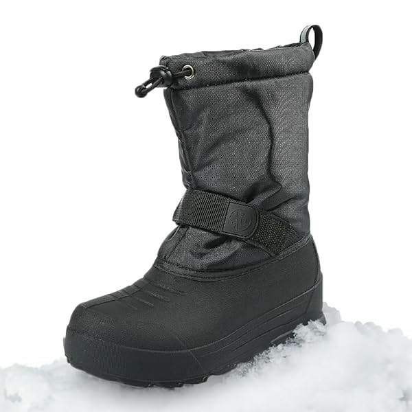 Northside Toddler's Frosty Winter Boot (Dark Grey/Blue) Sizes 5-10