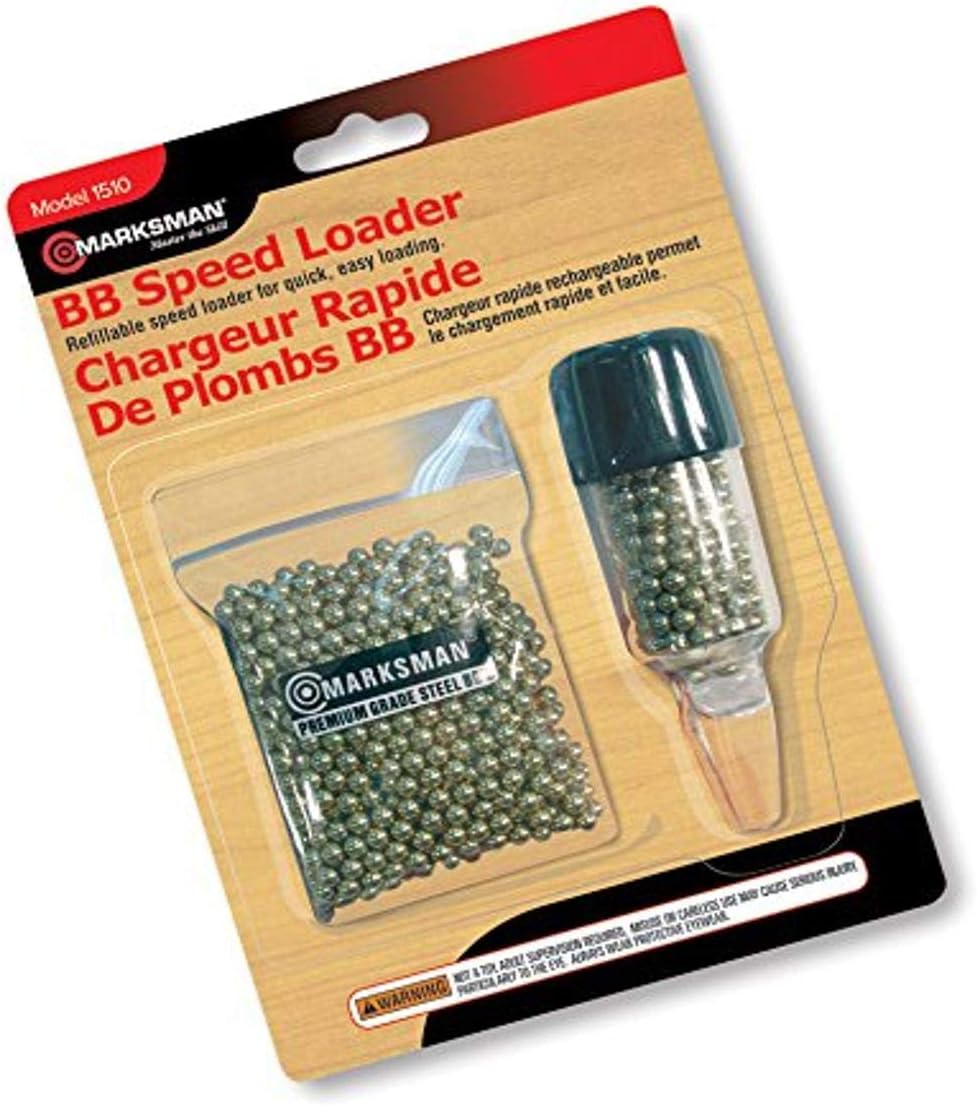 Marksman Beeman BB Speed Loader .177 Caliber Pellets with 1000 BBs