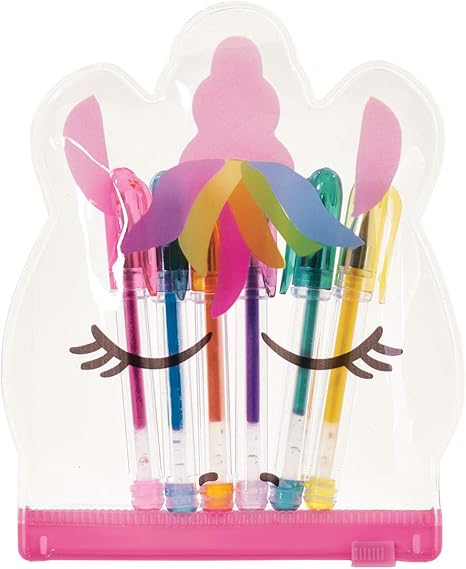 Sleeping Unicorn Mini Gel Pen Set