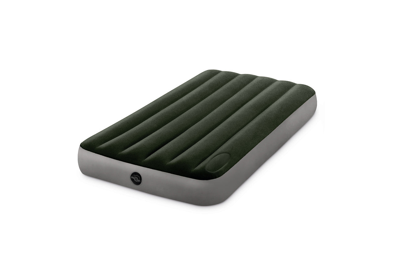 Intex Dura-Beam® Standard Downy Air Mattress 10" Twin w/ Built-In Foot Pump