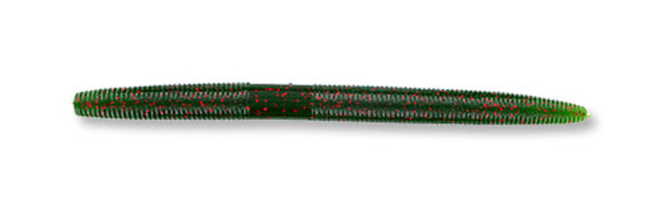 Yamamoto 5" Senko Green Pumpkin with Small Red