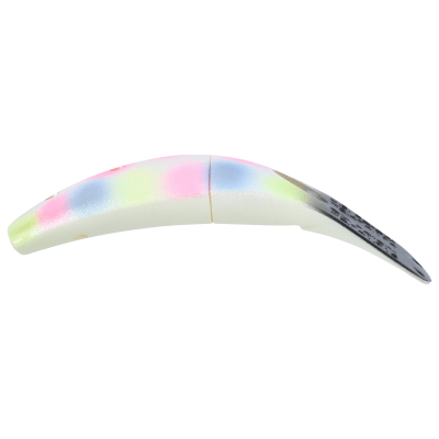 Yakima MOP-Glo Belly Black Head Spinfish 3"