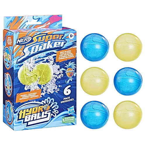 Nerf Super Soaker Hydro Balls, 6Count