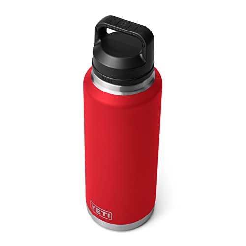 Yeti Rambler 26oz Bottle with Chug Cap Rescue Red