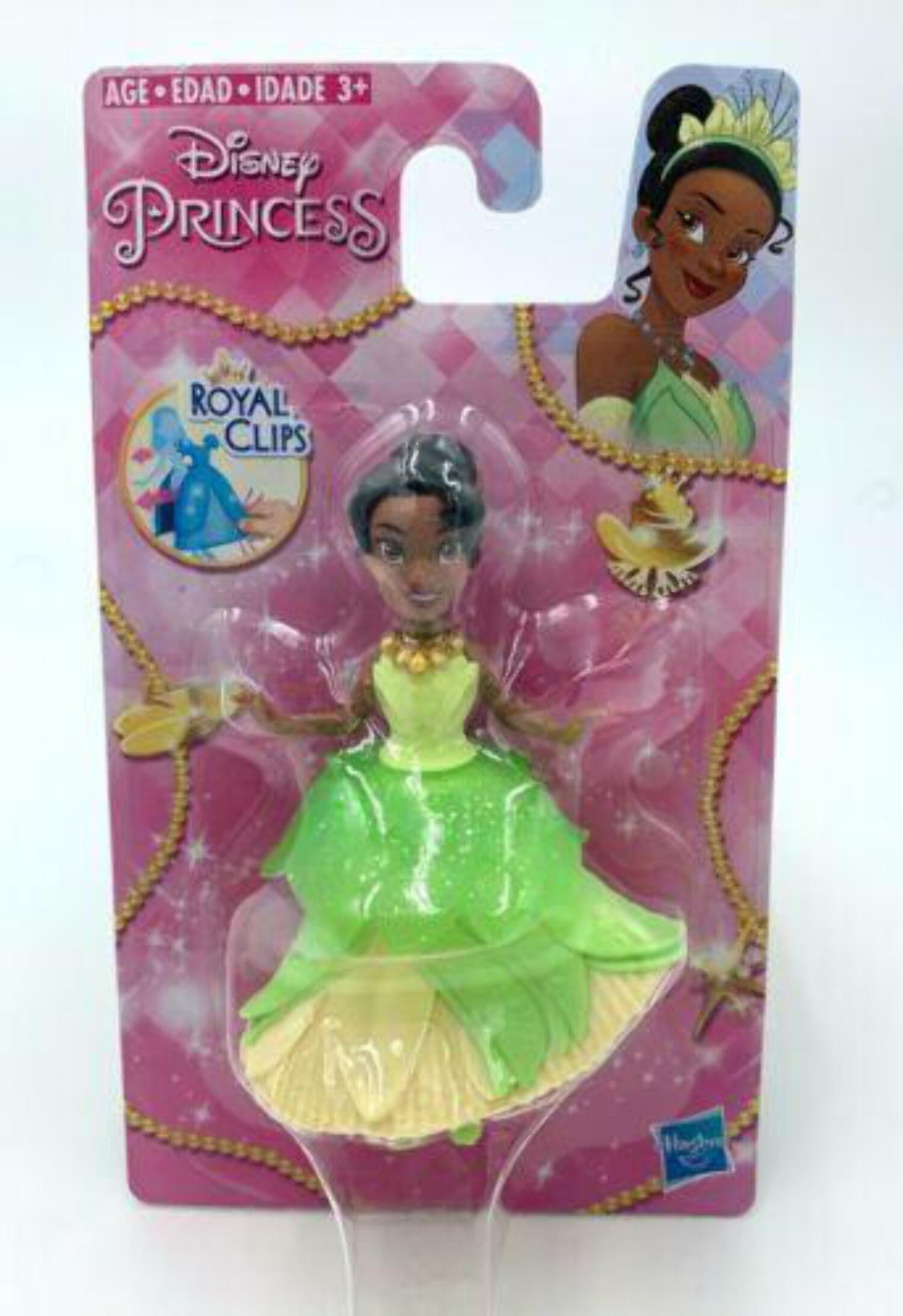 Disney Princess Royal Clips Tiana Small Fashion Doll (Green)