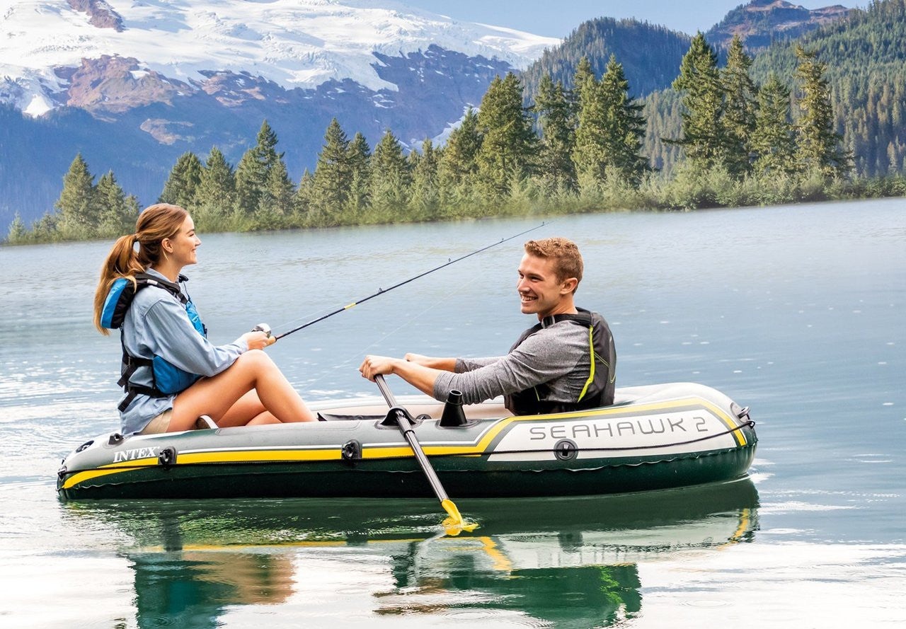 Intex Seahawk™ 2 Inflatable Boat Set - 2 Person