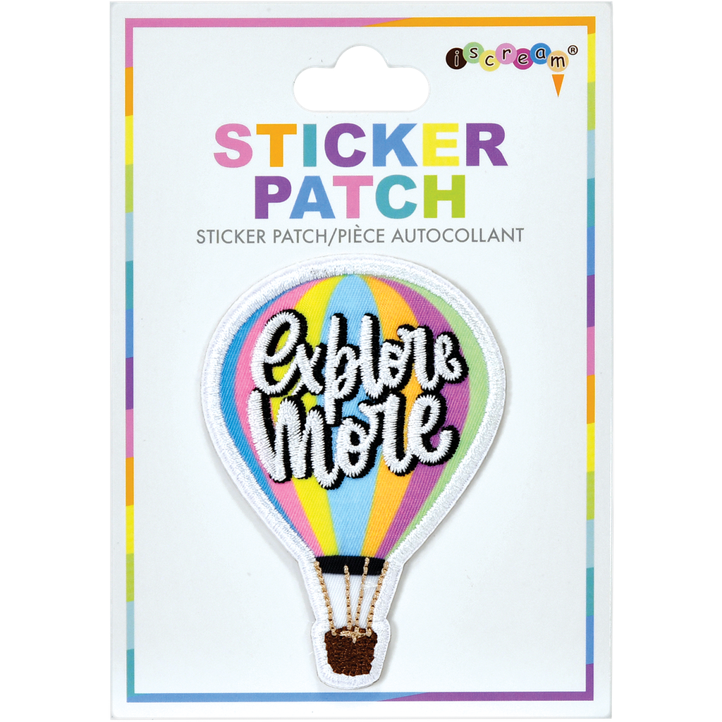 Hot Air Balloon Embroidered Sticker Patch Hot Air Balloon Embroidered Sticker Patch Hot Air Balloon Embroidered Sticker Patch
