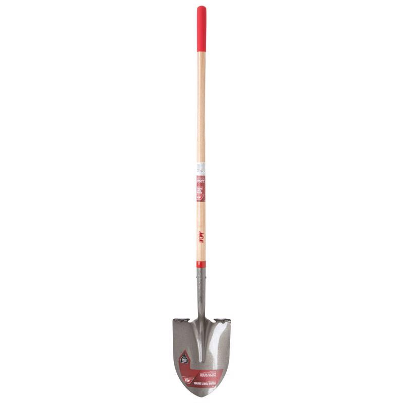 Ace 58 in. Steel Round Digging Shovel Wood Handle (IN-STORE PICKUP ONLY)
