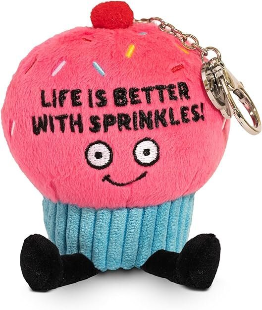 Life is Better With Sprinkles Plush Punchkin Clip