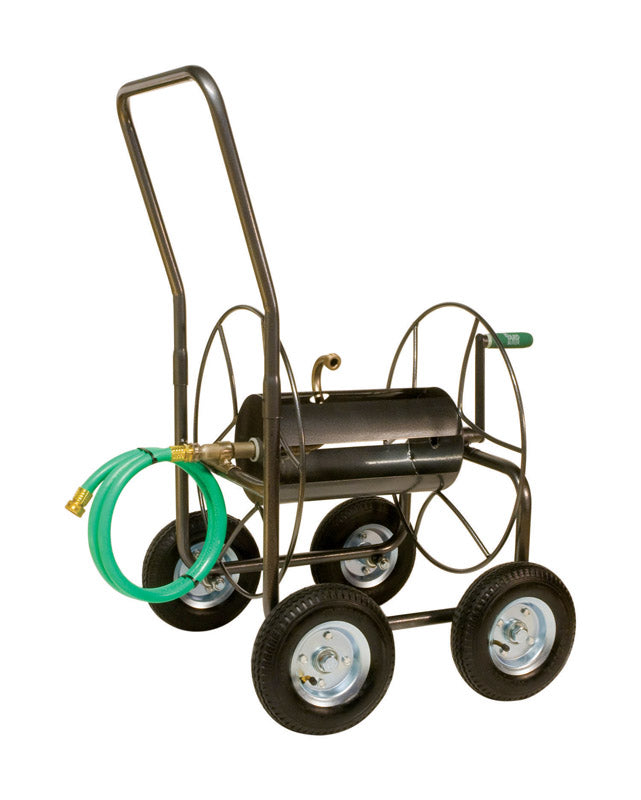 Yard Butler 400 ft. Silver Wheeled Hose Reel Cart (IN-STORE PICKUP ONLY)