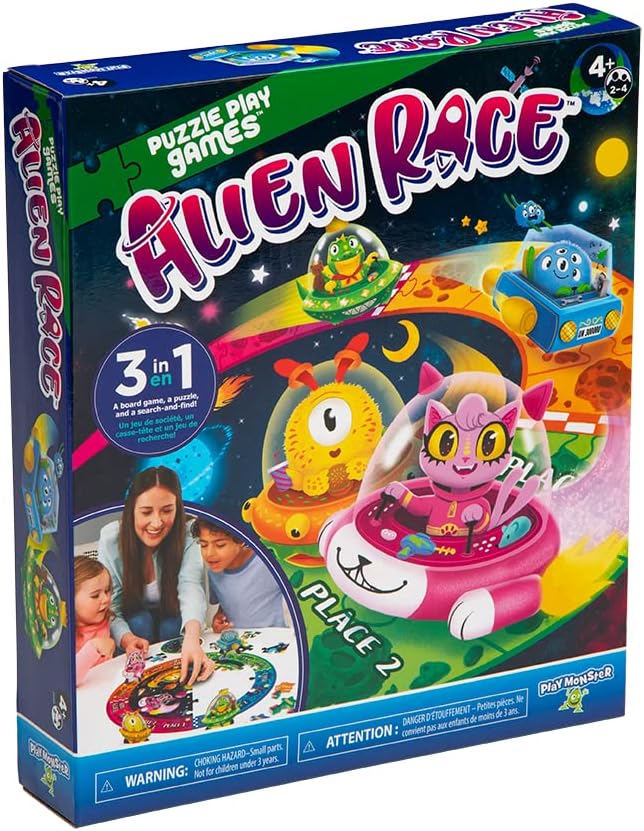 Alien Race — Puzzle Board Game