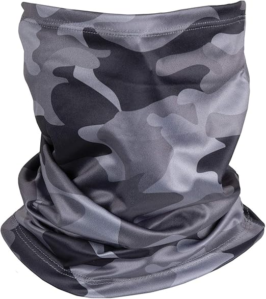Child's Tie Dye & Camo Gaiter Face Cover for Allergies, Dust and Outdoor Activity