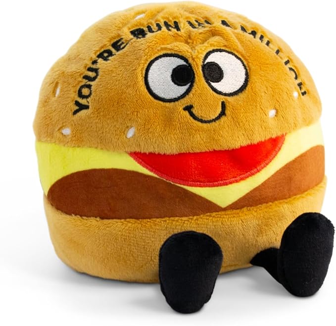 Just Kiddin' Plush - Burger