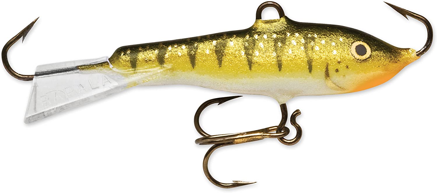 #3 Jigging Rap® Glow Yellow Perch