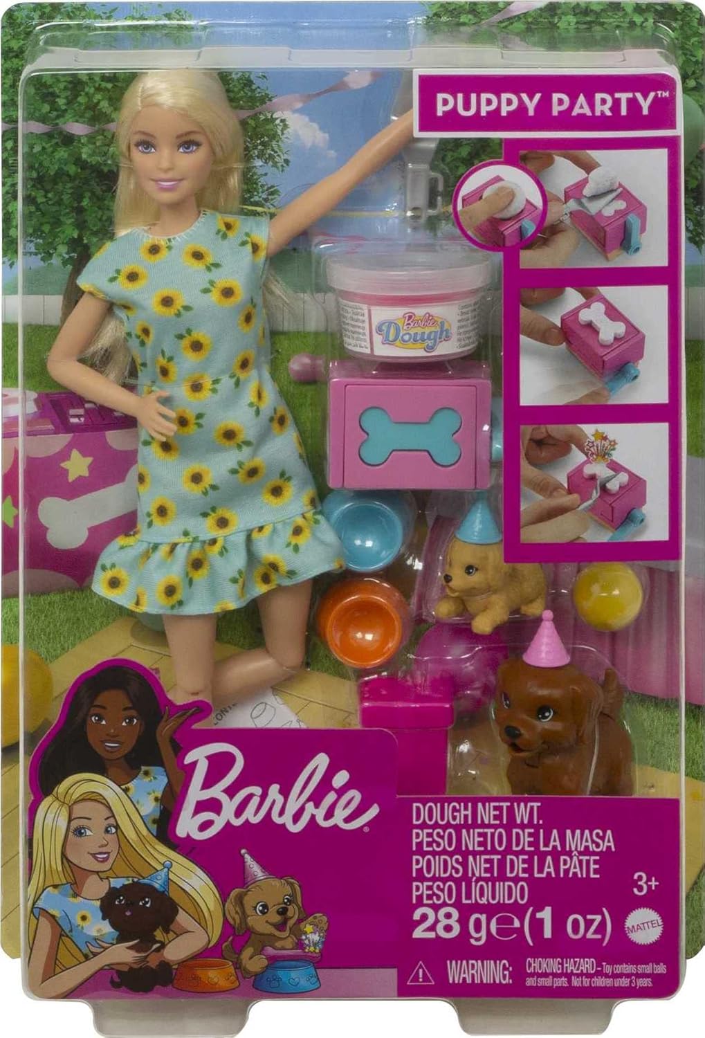Barbie Puppy Party Doll and Playset