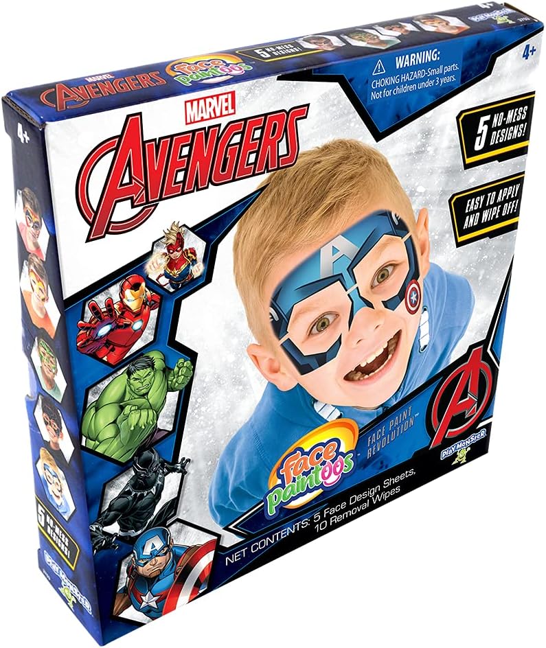 Face Paintoos — Marvel Avengers