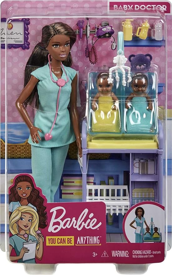 Barbie You Can Be Anything Baby Doctor Doll and Playset