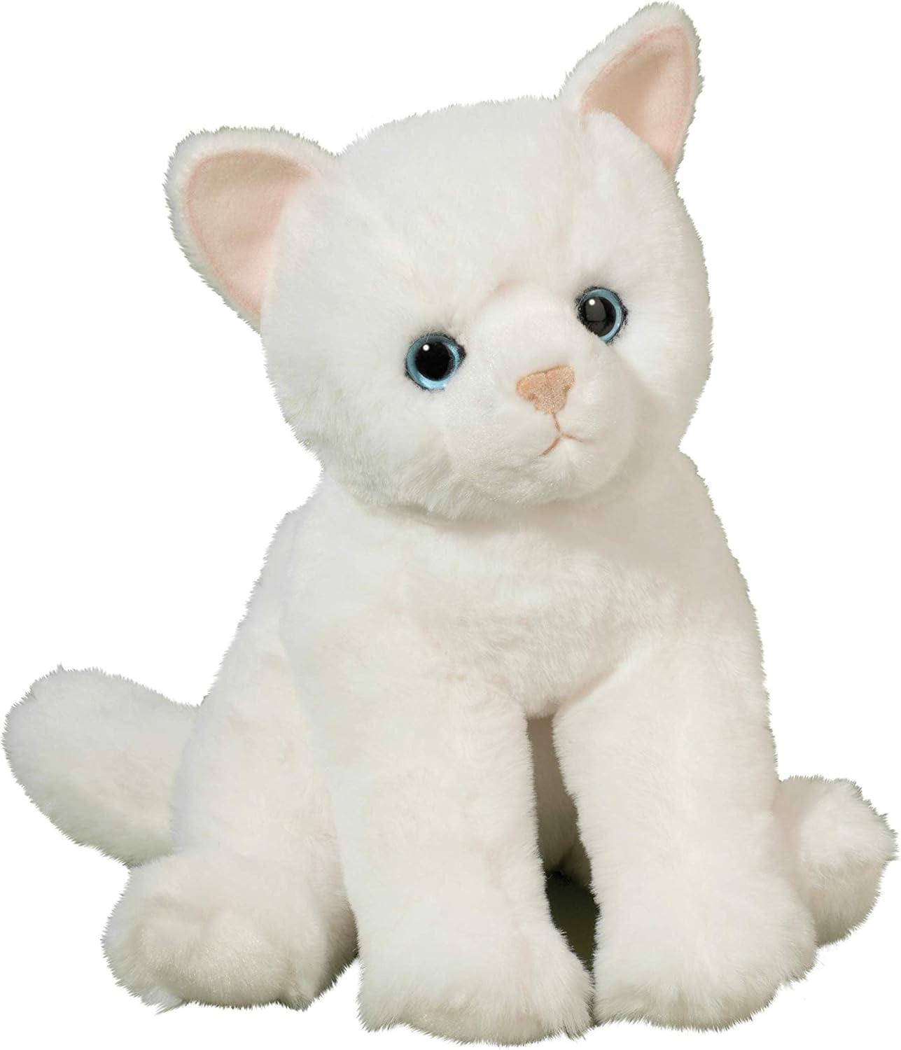 Douglas Winnie White Kitty Cat Softie
