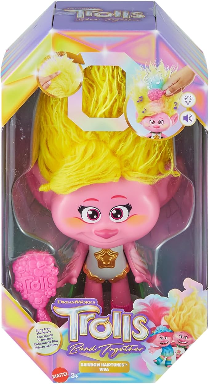 Dreamworks Trolls Band Together Rainbow Hairtunes