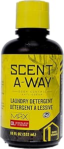 Hunter's Specialities Scent-A-Way MAX Odorless Laundry Detergent 18 Oz