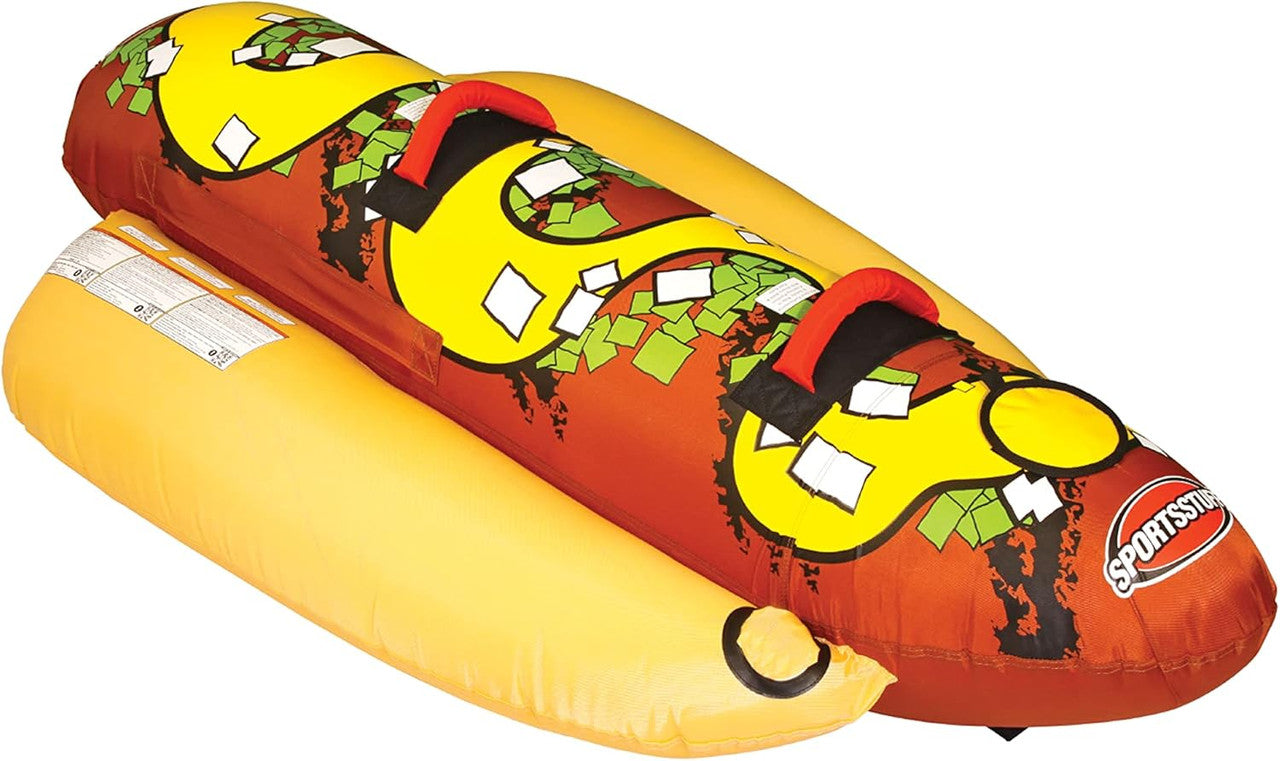 Sportsstuff Hot Dog 3 Rider Inflatable Towable Tube