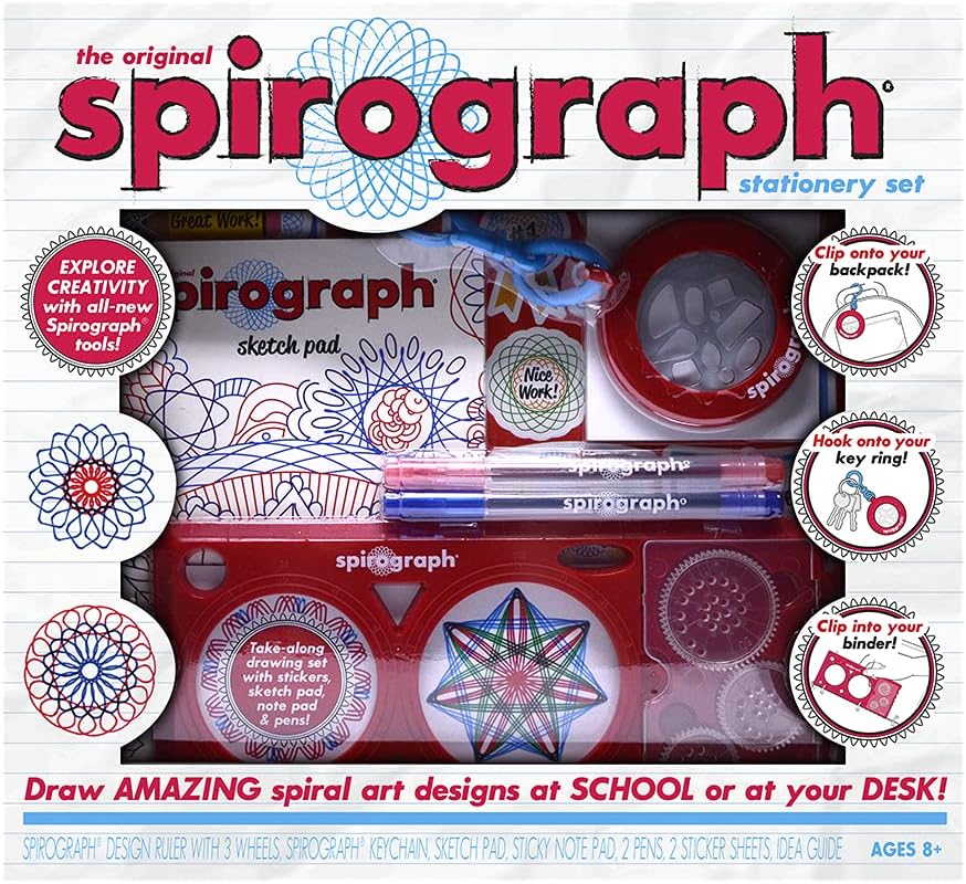 Spirograph Stationery Set