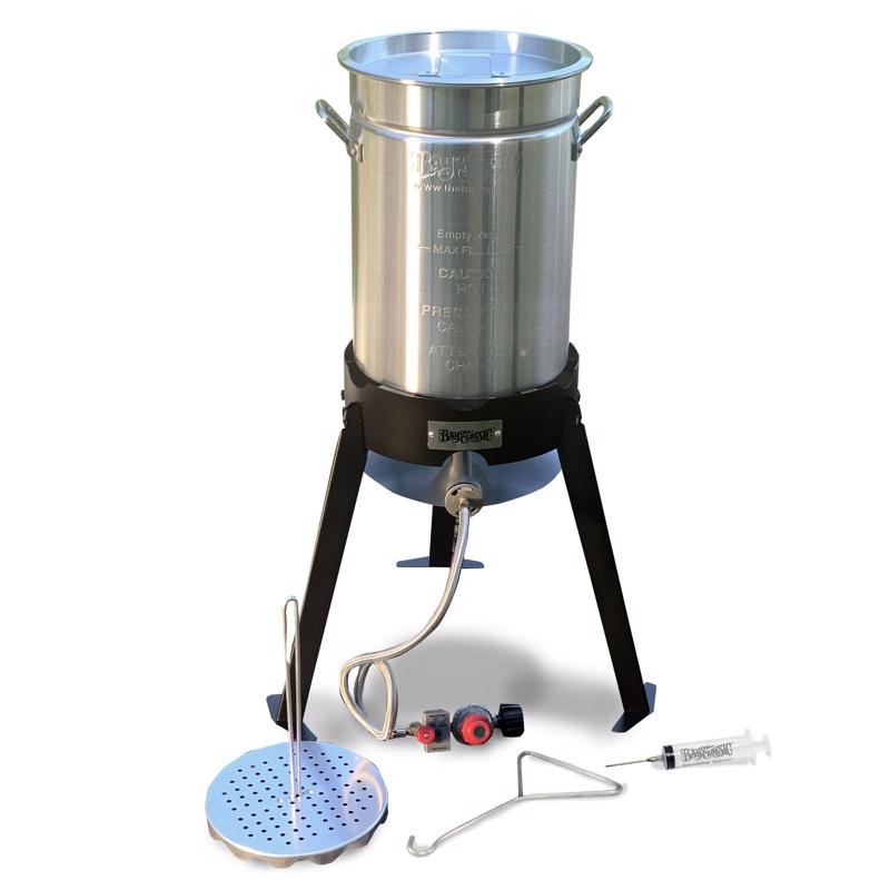 Bayou Classic Aluminum Turkey Fryer Kit 30 qt