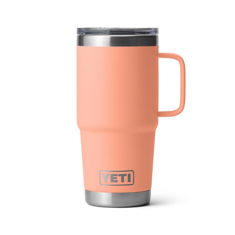 YETI Rambler 20 oz Lowcountry Peach BPA Free Travel Mug